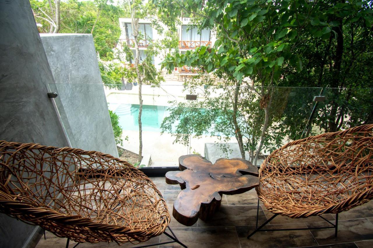 Hotel Casa Tortuga Tulum - Cenotes Park Inclusive Exteriör bild View from the hotel