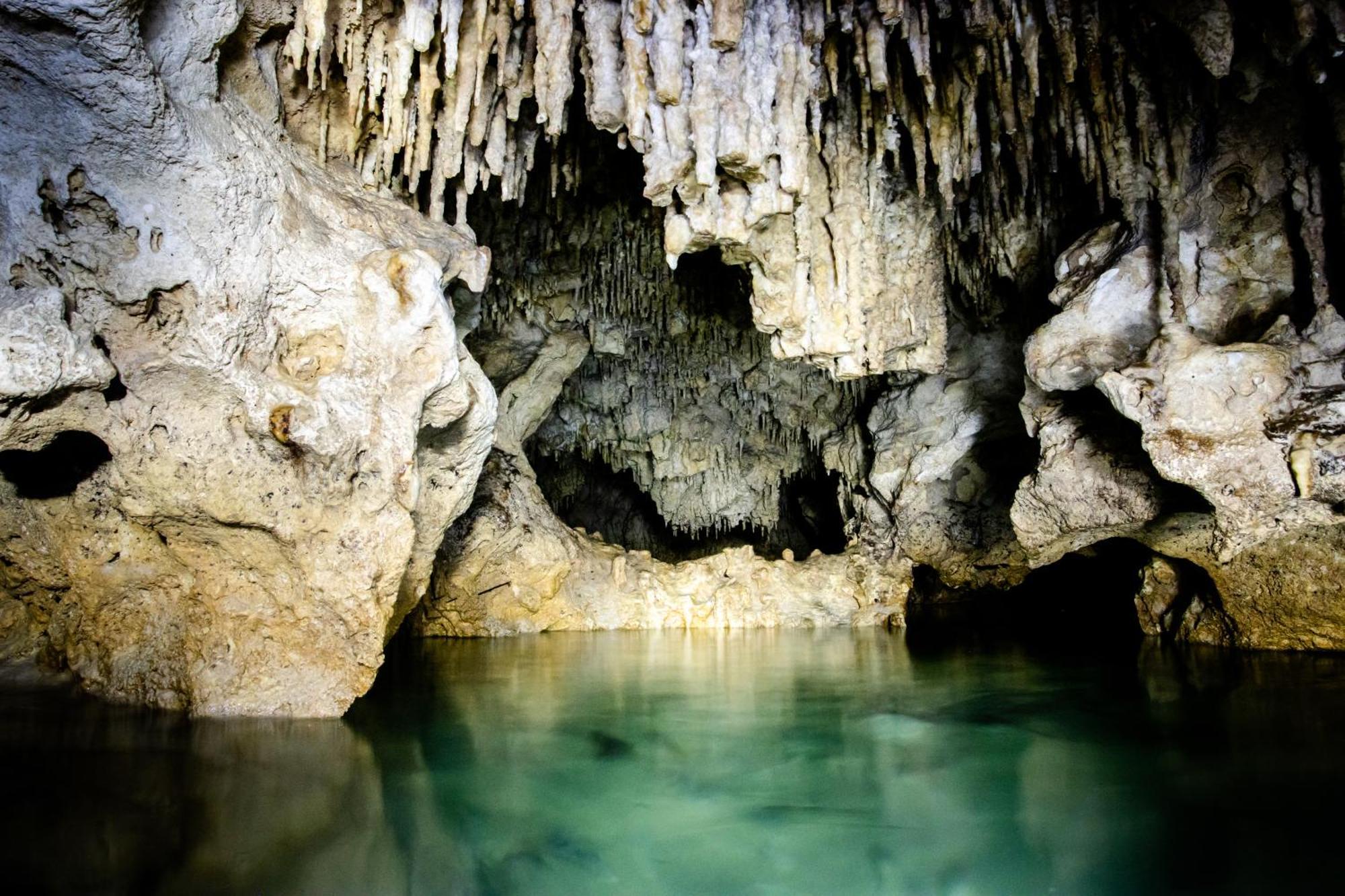 Hotel Casa Tortuga Tulum - Cenotes Park Inclusive Exteriör bild Cenote